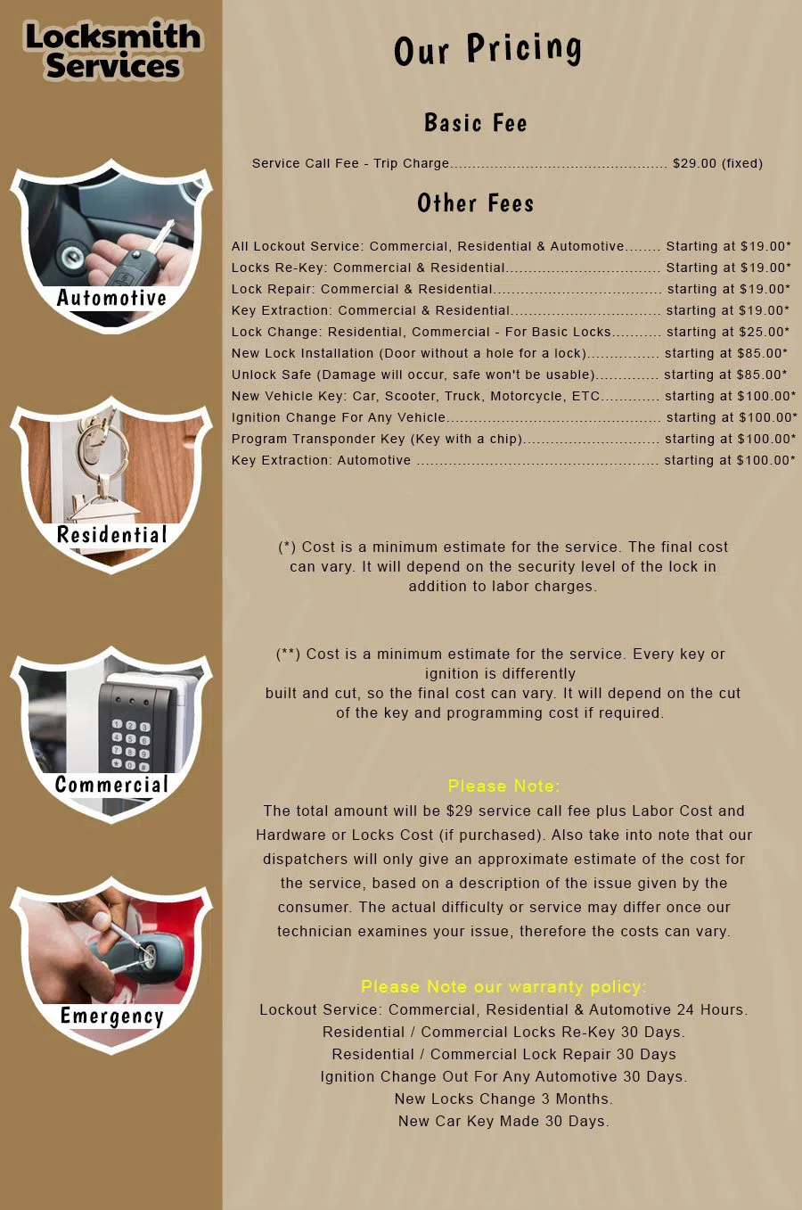 Elite Locksmith Services Garrett Park, MD 240-203-7907